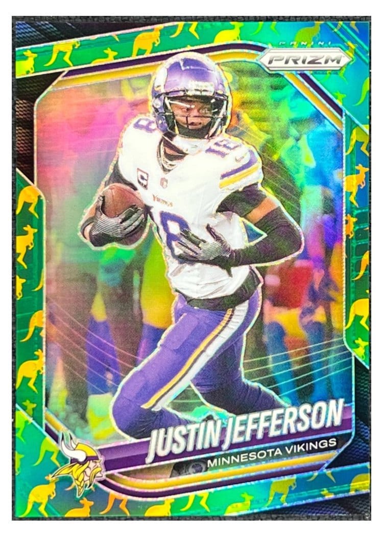 2025 Panini Prizm Base Set Justin Jefferson #81 card