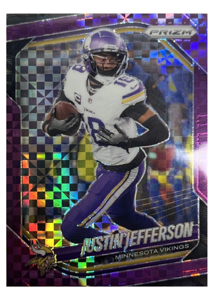 2025 Panini Prizm Base Set Justin Jefferson #81 card