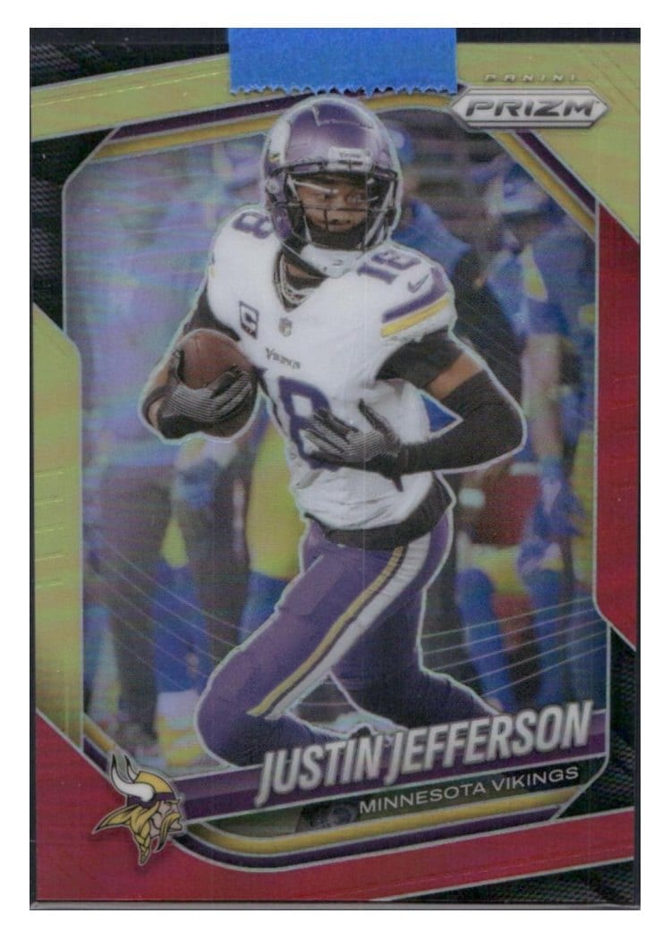 2025 Panini Prizm Base Set Justin Jefferson #81 card