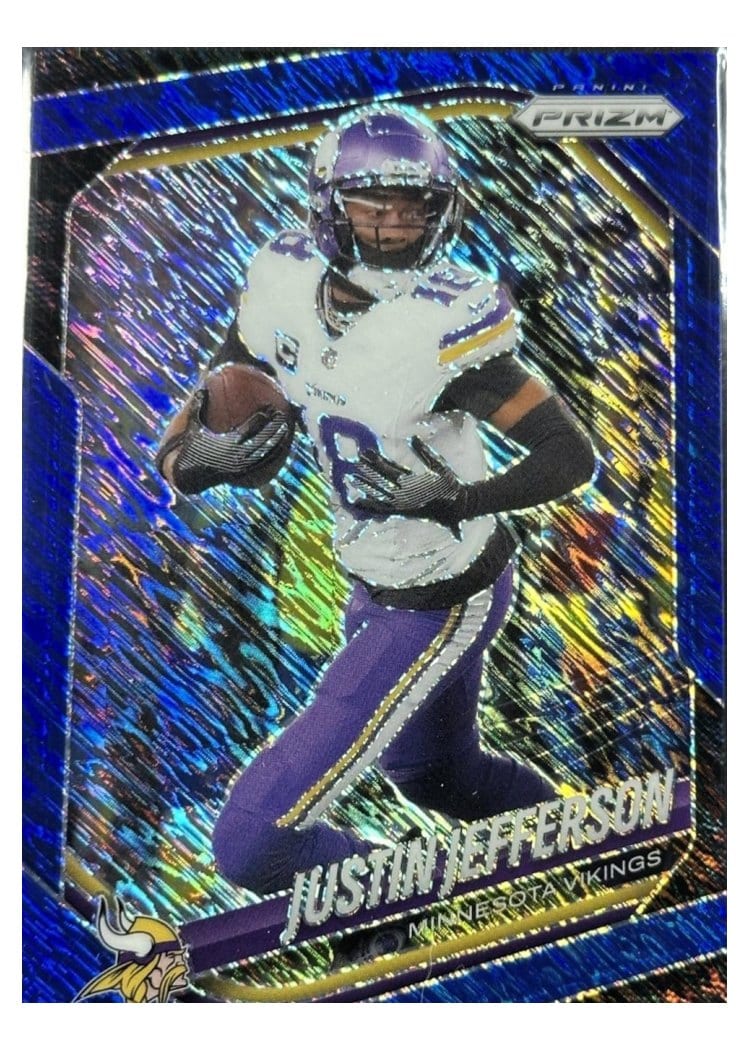 2025 Panini Prizm Base Set Justin Jefferson #81 card