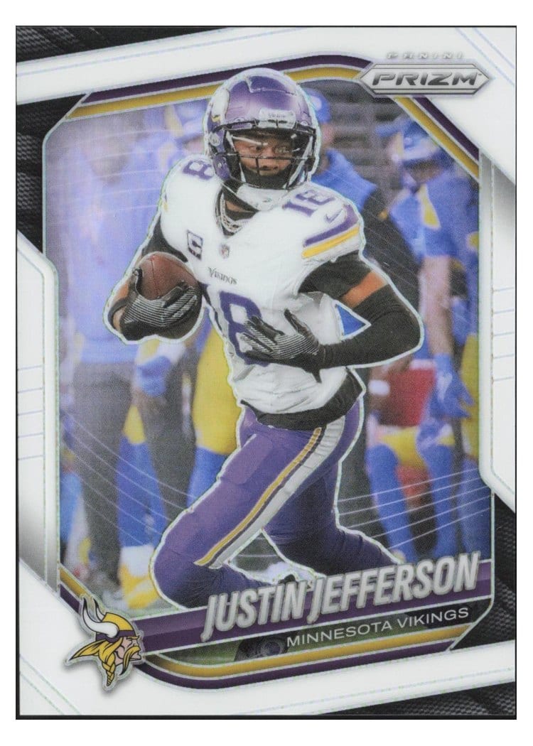 2025 Panini Prizm Base Set Justin Jefferson #81 card