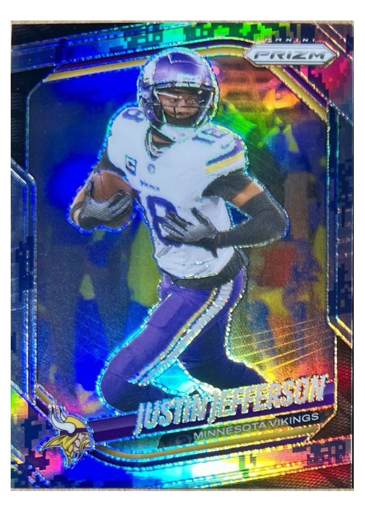 2025 Panini Prizm Base Set Justin Jefferson #81 card