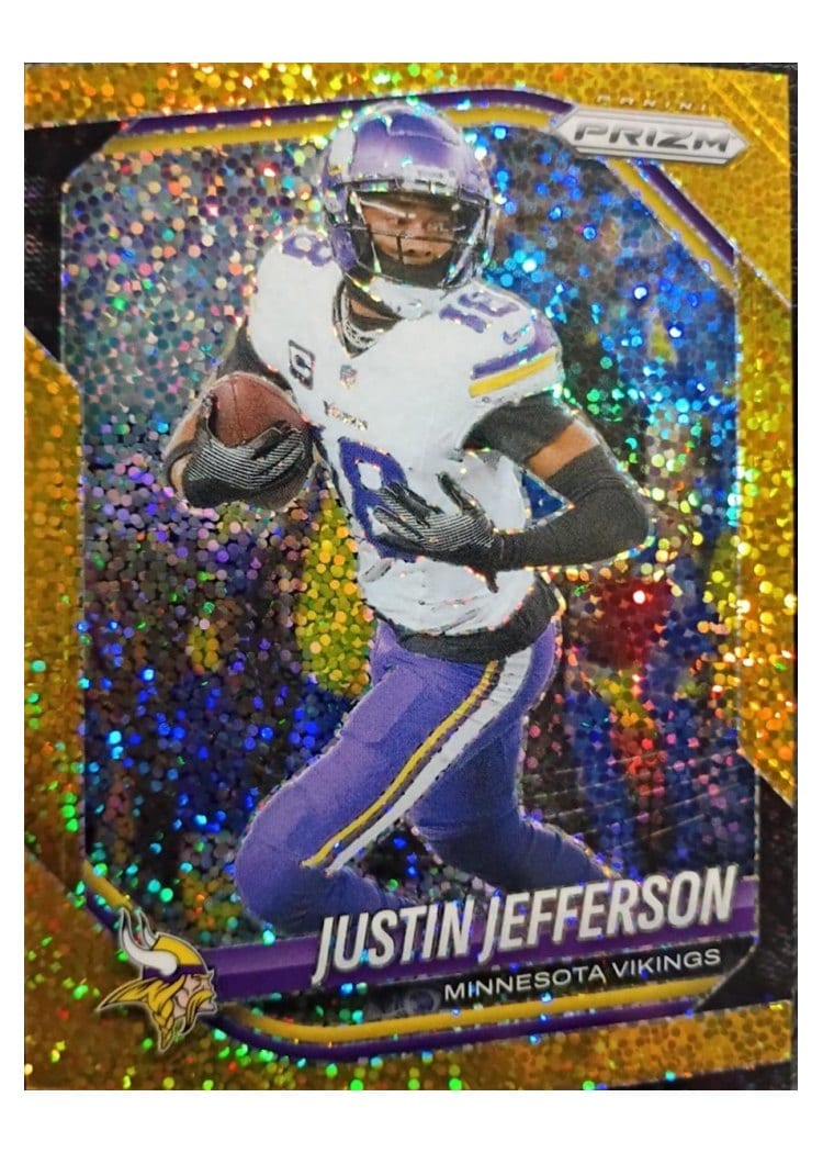 2025 Panini Prizm Base Set Justin Jefferson #81 card