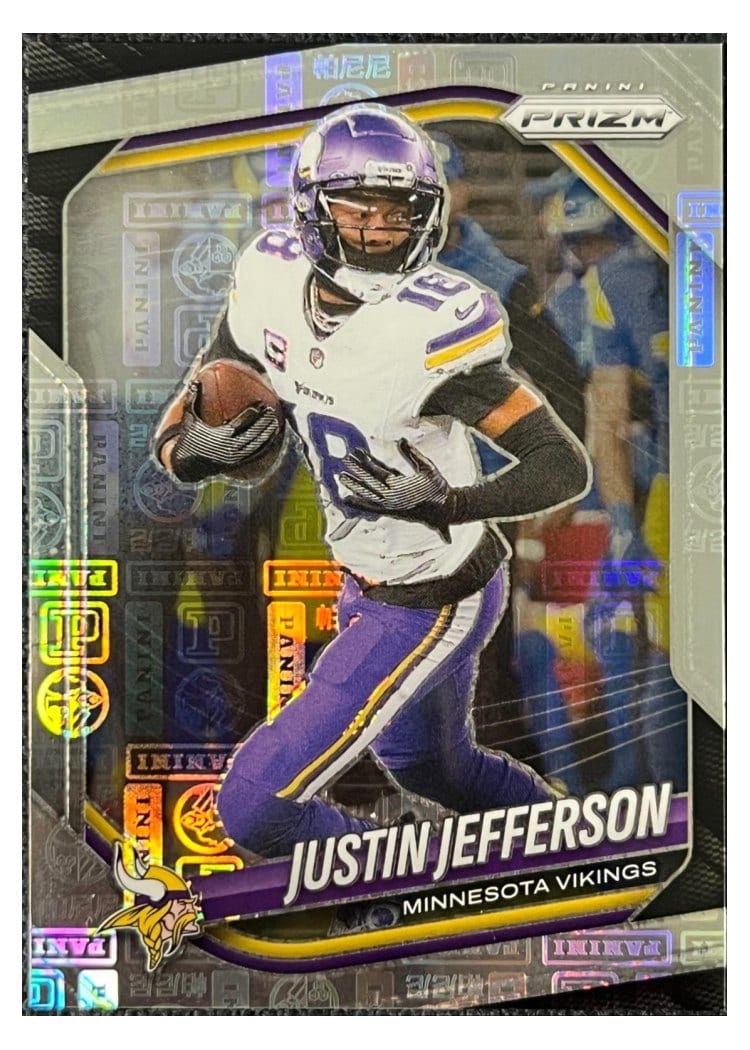 2025 Panini Prizm Base Set Justin Jefferson #81 card