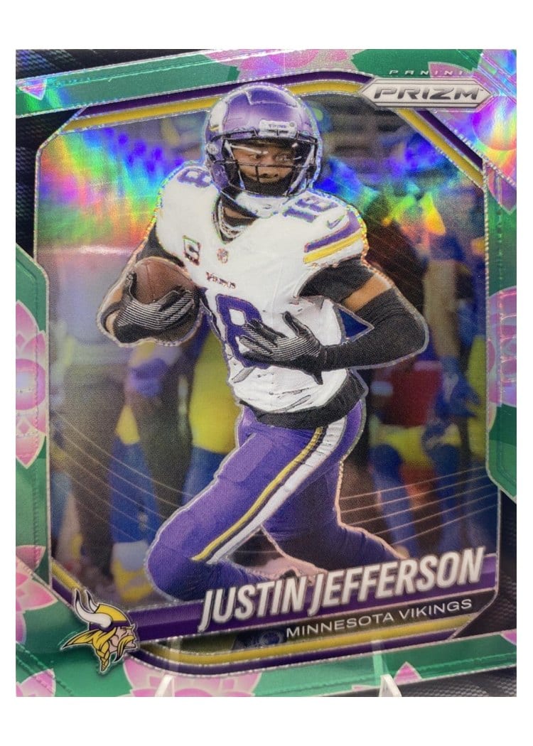 2025 Panini Prizm Base Set Justin Jefferson #81 card