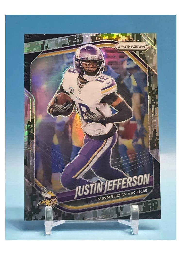 2025 Panini Prizm Base Set Justin Jefferson #81 card