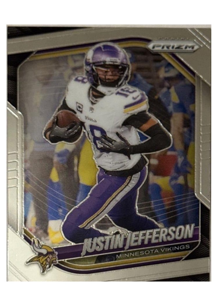 2025 Panini Prizm Base Set Justin Jefferson #81 card