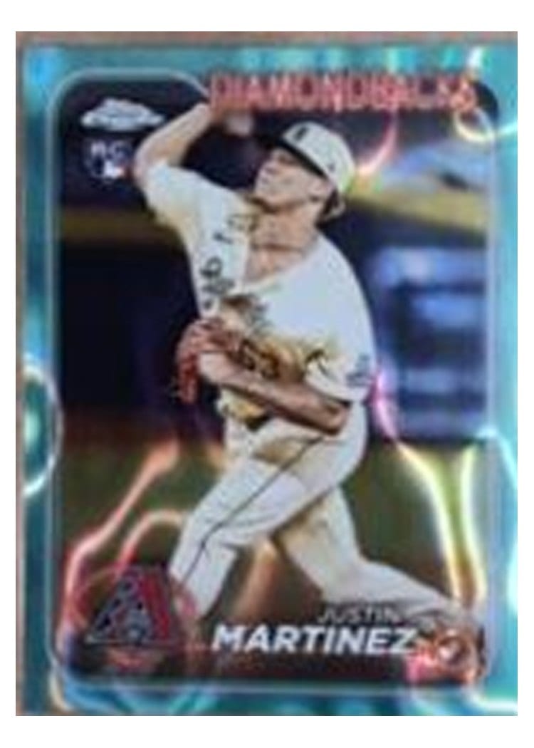2024 Topps Chrome Base Set Justin Martinez #159 card