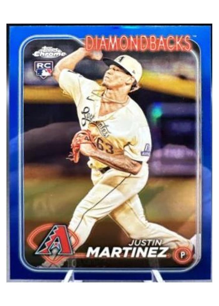 2024 Topps Chrome Base Set Justin Martinez #159 card