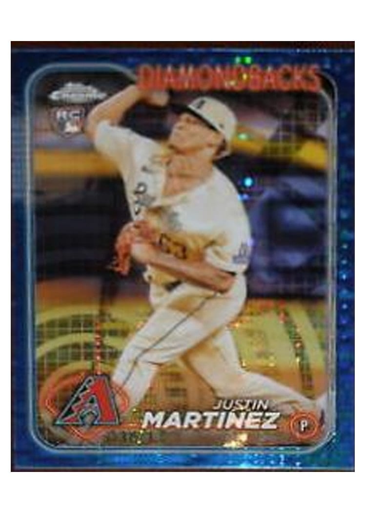 2024 Topps Chrome Base Set Justin Martinez #159 card