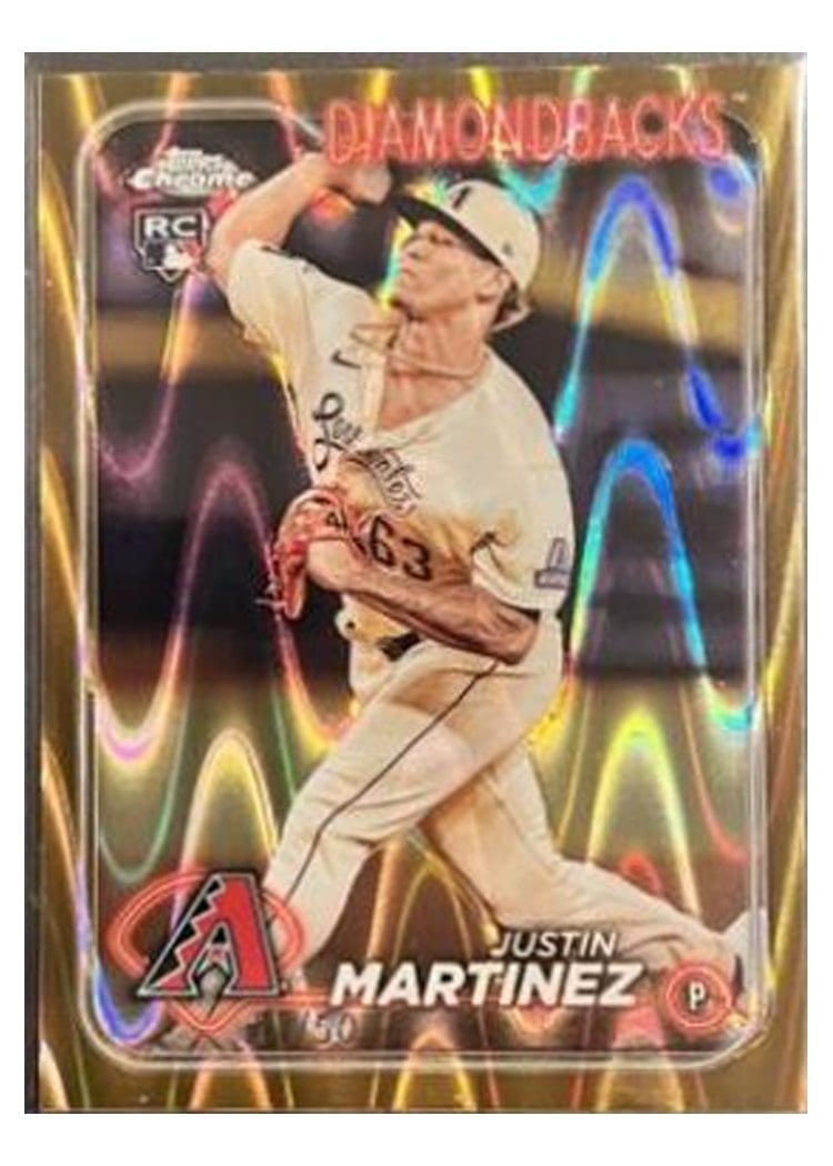 2024 Topps Chrome Base Set Justin Martinez #159 card