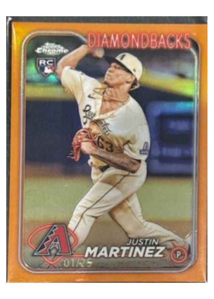 2024 Topps Chrome Base Set Justin Martinez #159 card
