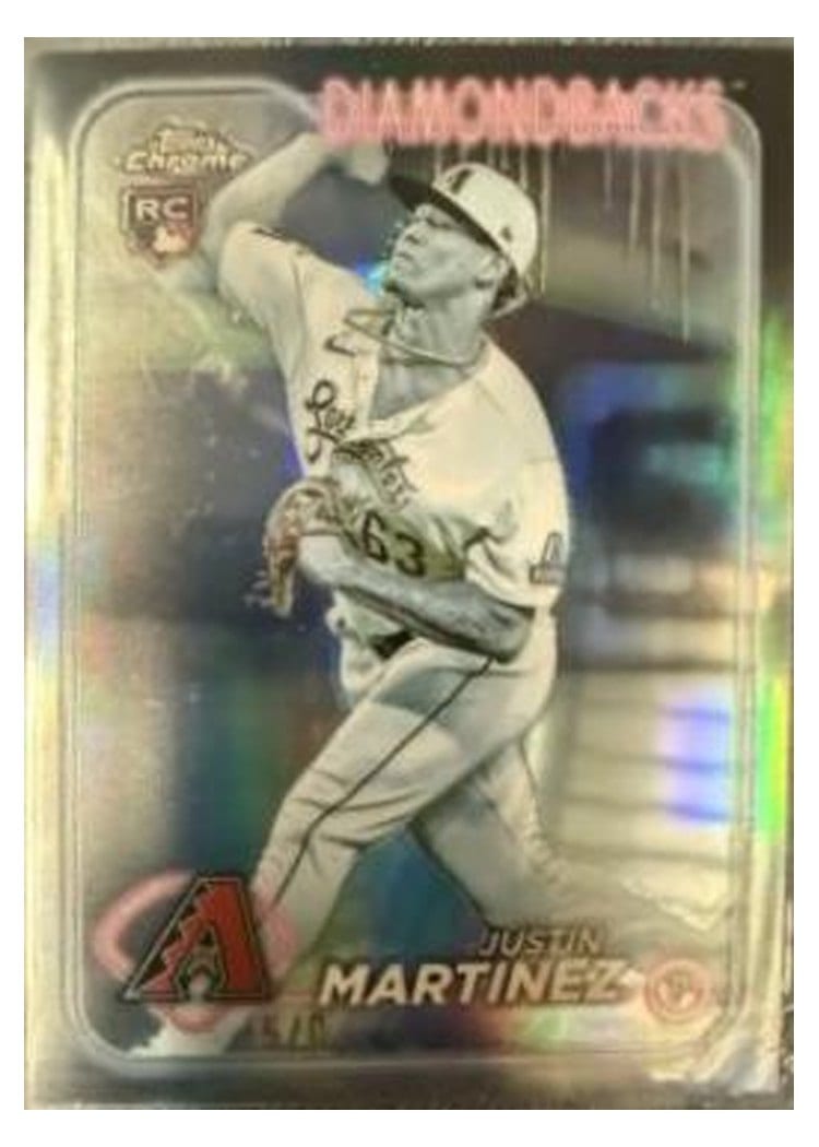 2024 Topps Chrome Base Set Justin Martinez #159 card