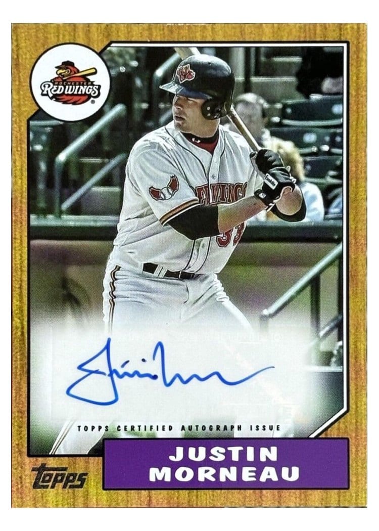 2024 Topps Pro Debut MiLB Legends Autograph Justin Morneau #MILB-JM card