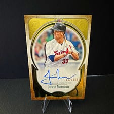 2026 Topps Tier One Prime Performers Autographs Justin Morneau #PPA-JM