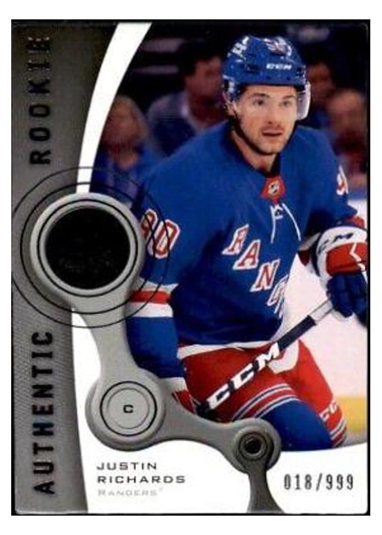 2021-22 SP Game Used 2005-06 Retro - Rookies Justin Richards #R-3 card