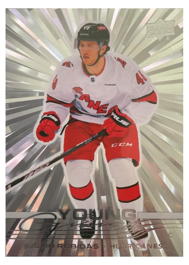 2025 Upper Deck Justin Robidas #243 card