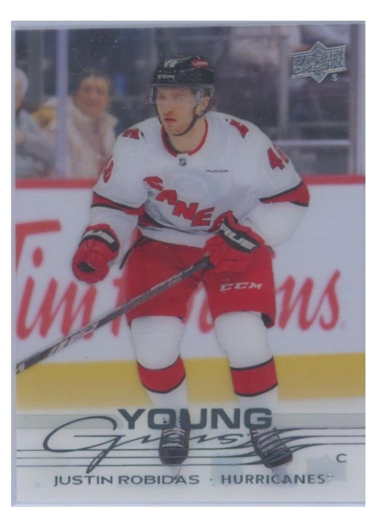 2025 Upper Deck Justin Robidas #243 card