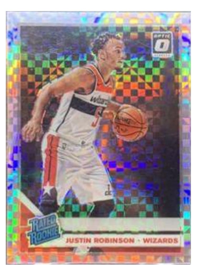 2019-20 Donruss Optic Base Set Justin Robinson #174 card