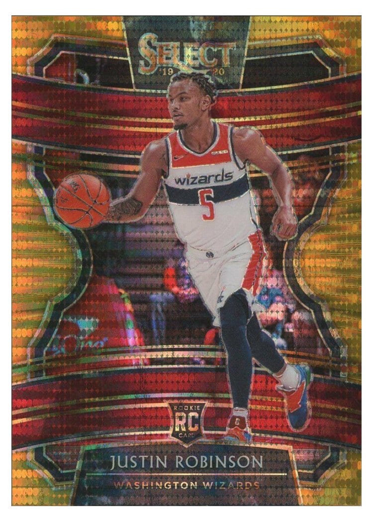 2019-20 Panini Select Base Set Justin Robinson #15 card