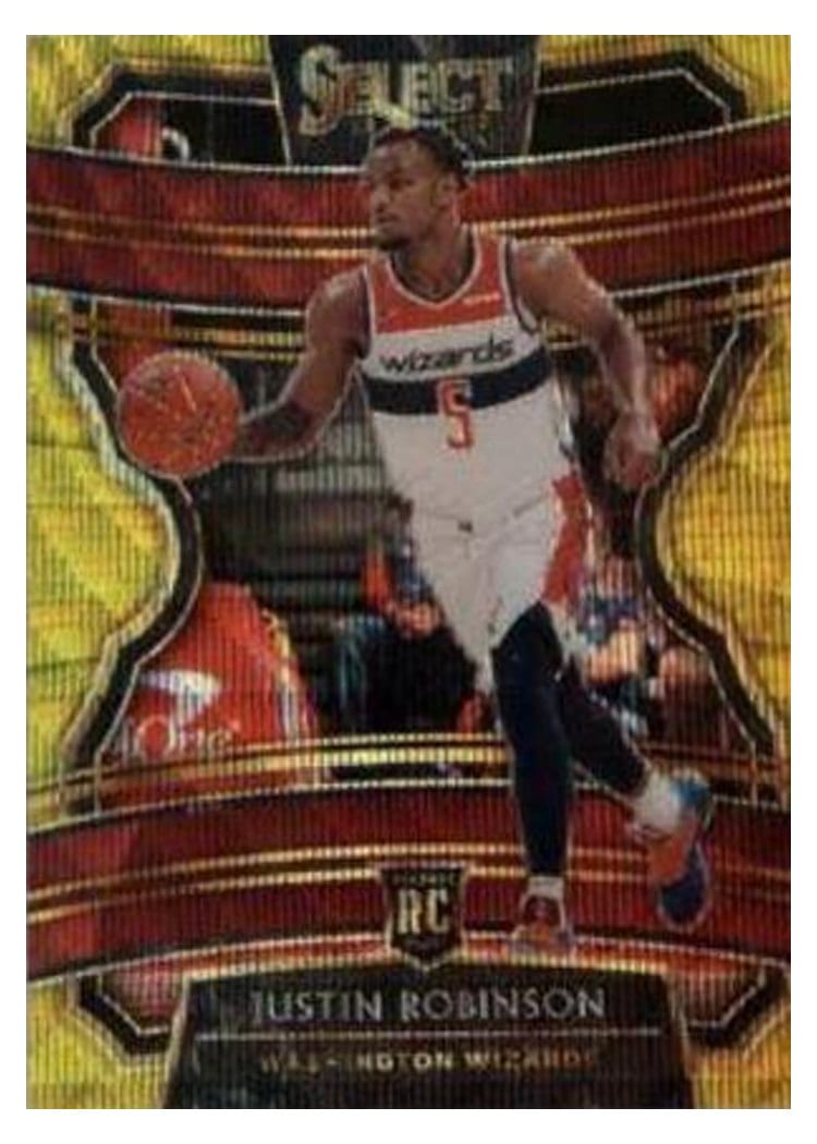 2019-20 Panini Select Base Set Justin Robinson #15 card
