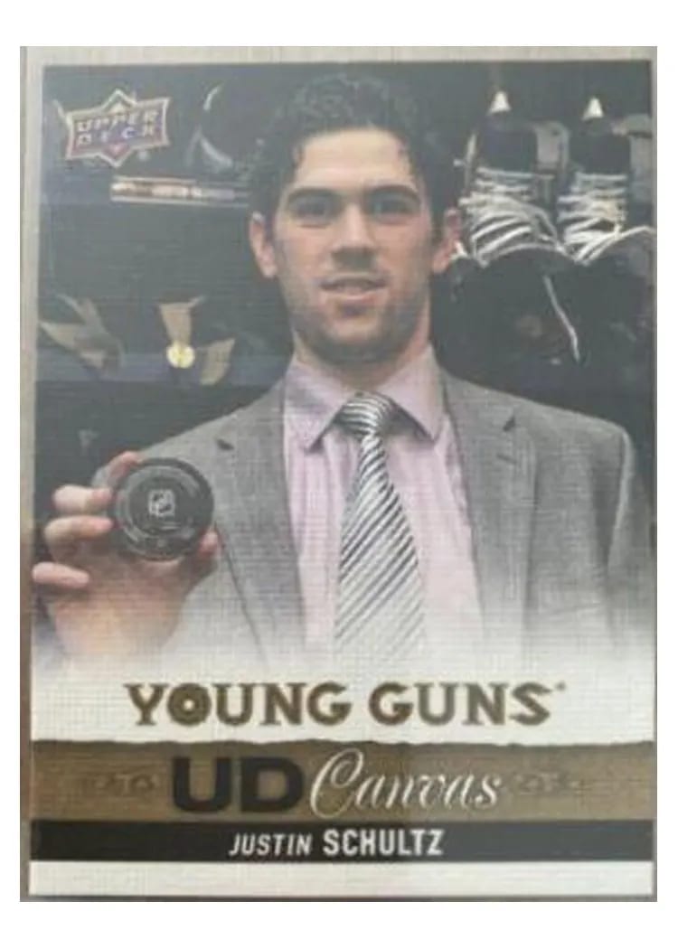 2013 Upper Deck Canvas Justin Schultz #C115 card