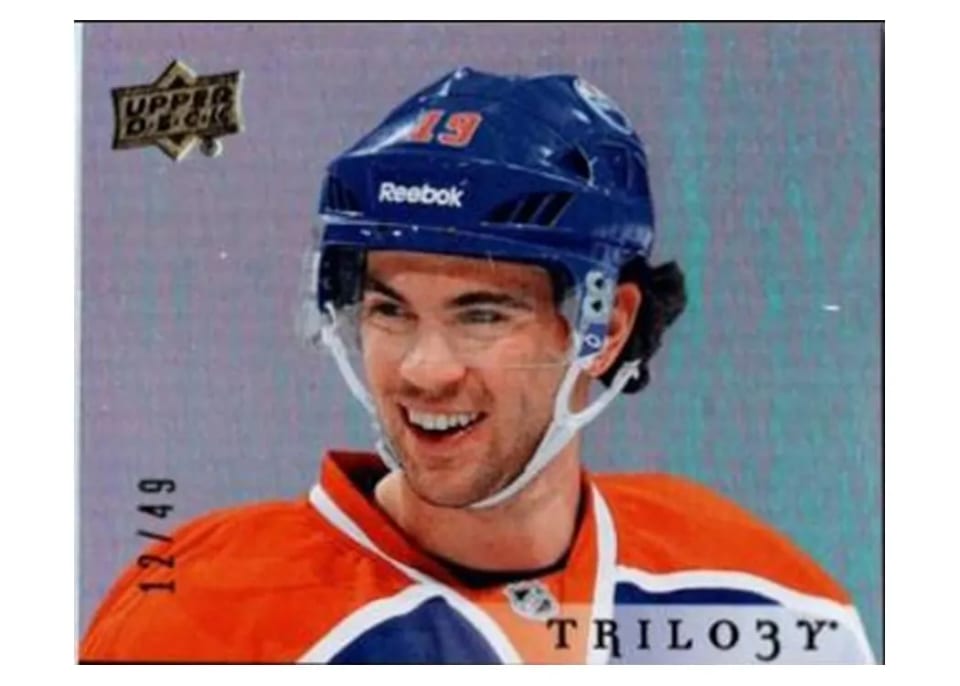 2013 Upper Deck Trilogy Justin Schultz #112 card