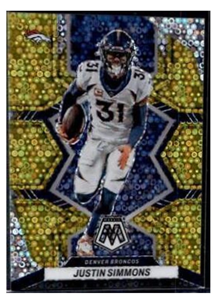 2022 Panini Mosaic Base Set Justin Simmons #62 card