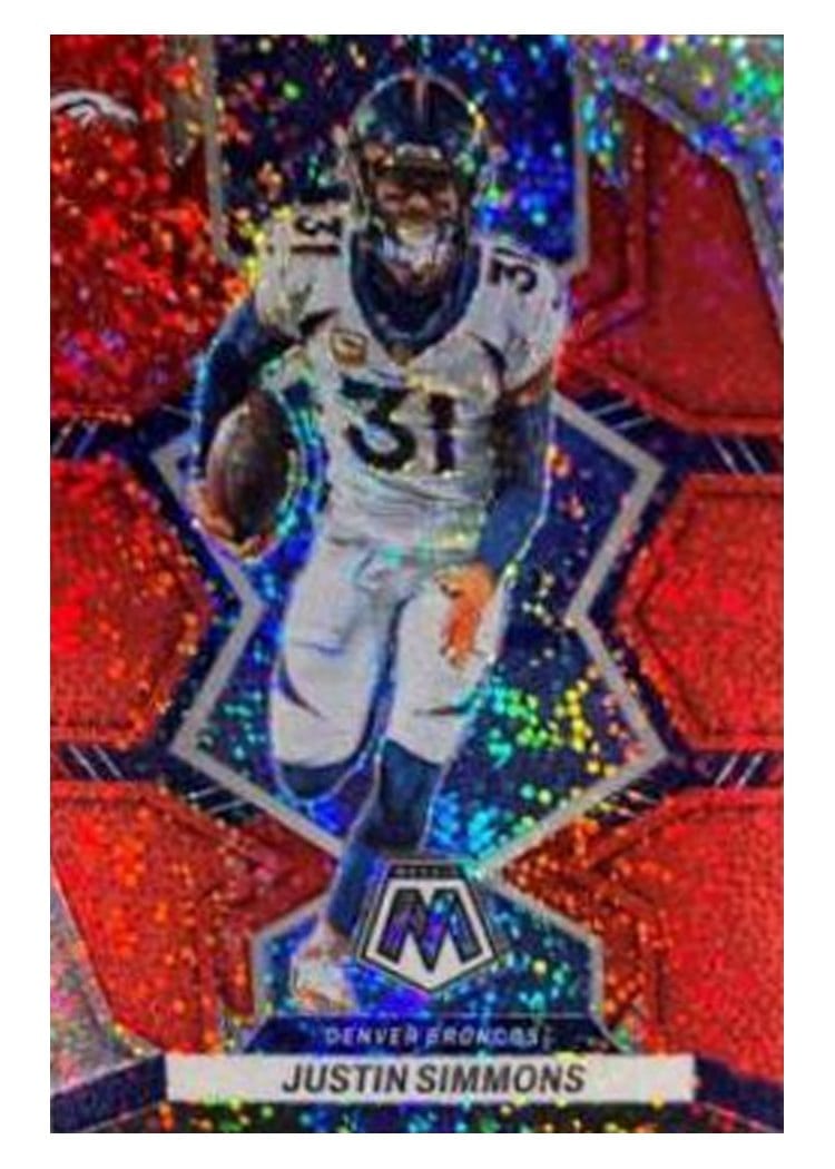 2022 Panini Mosaic Base Set Justin Simmons #62 card