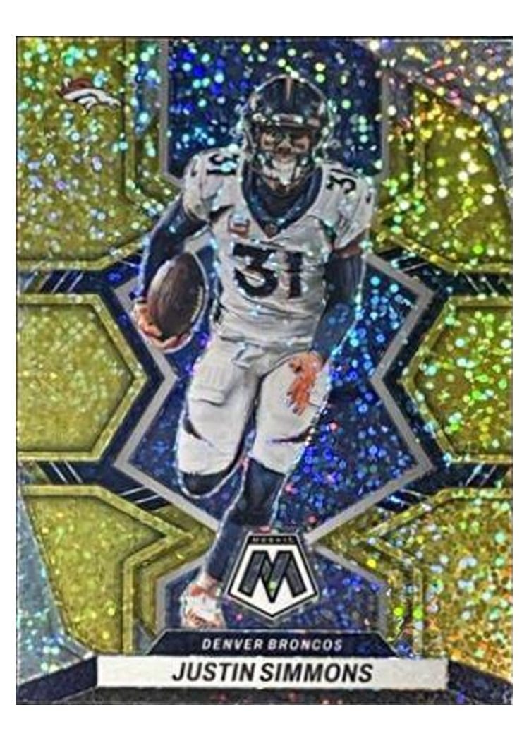 2022 Panini Mosaic Base Set Justin Simmons #62 card