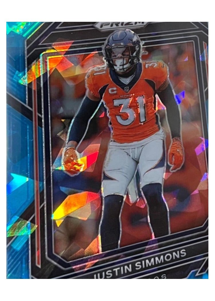 2022 Panini Prizm Base Set Justin Simmons #91 card
