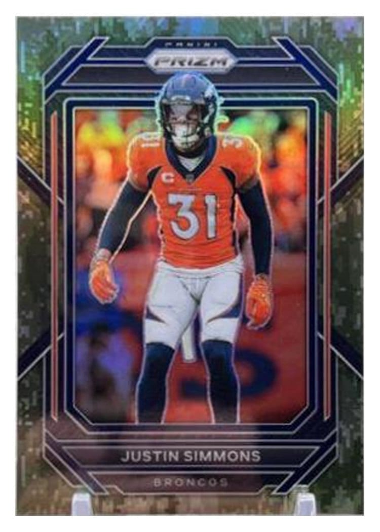 2022 Panini Prizm Base Set Justin Simmons #91 card