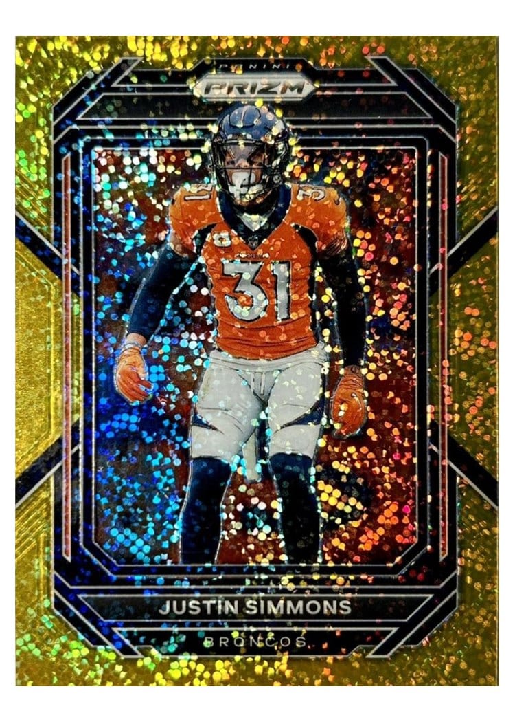 2022 Panini Prizm Base Set Justin Simmons #91 card