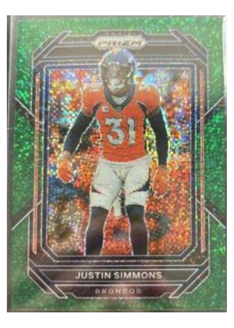 2022 Panini Prizm Base Set Justin Simmons #91 card