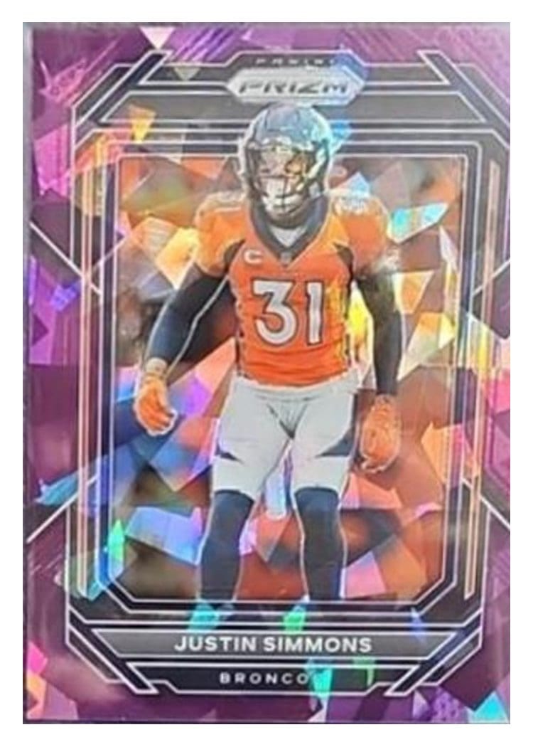 2022 Panini Prizm Base Set Justin Simmons #91 card