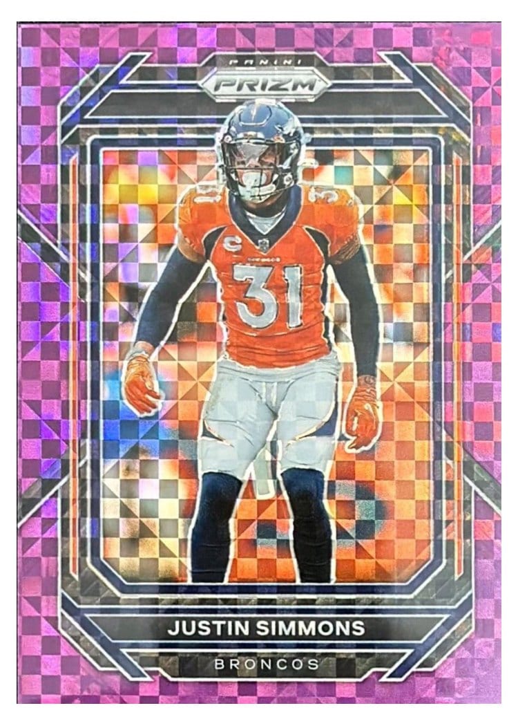 2022 Panini Prizm Base Set Justin Simmons #91 card