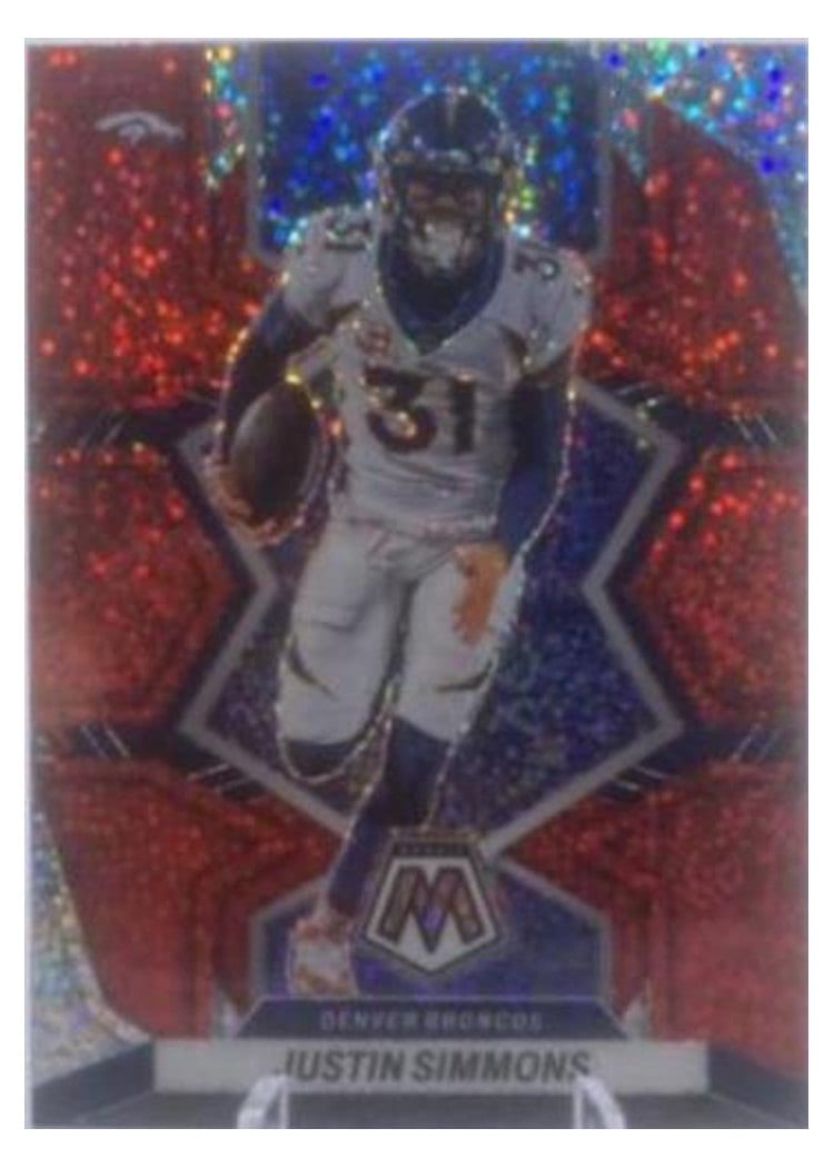 2022 Panini Prizm Base Set Justin Simmons #91 card