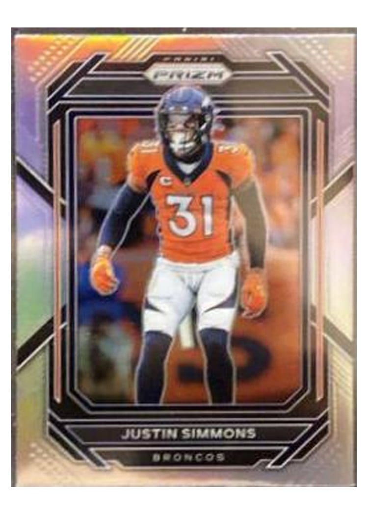2022 Panini Prizm Base Set Justin Simmons #91 card