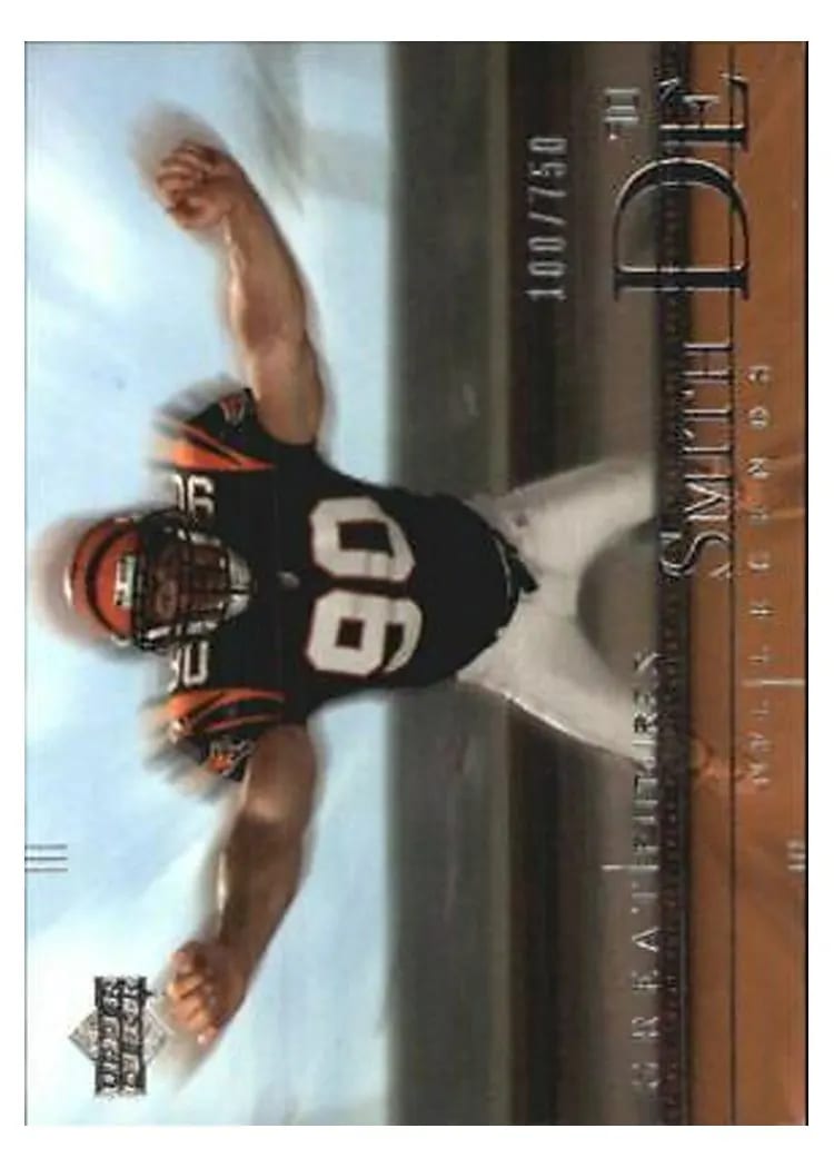 2001 Upper Deck Legends Justin Smith #97 card