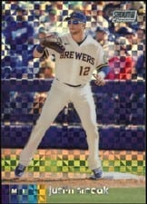 2020 Stadium Club Chrome Justin Smoak #363 card