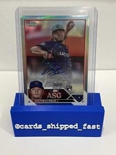 2023 Topps Chrome Update 2023 All-Star Game Autograph Justin Steele #ASGA-JST card