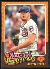 2024 Topps Heritage New Age Performers Justin Steele #NAP-25 card