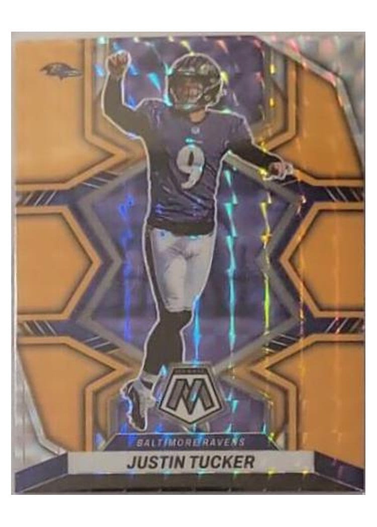 2022 Panini Mosaic Base Set Justin Tucker #18 card
