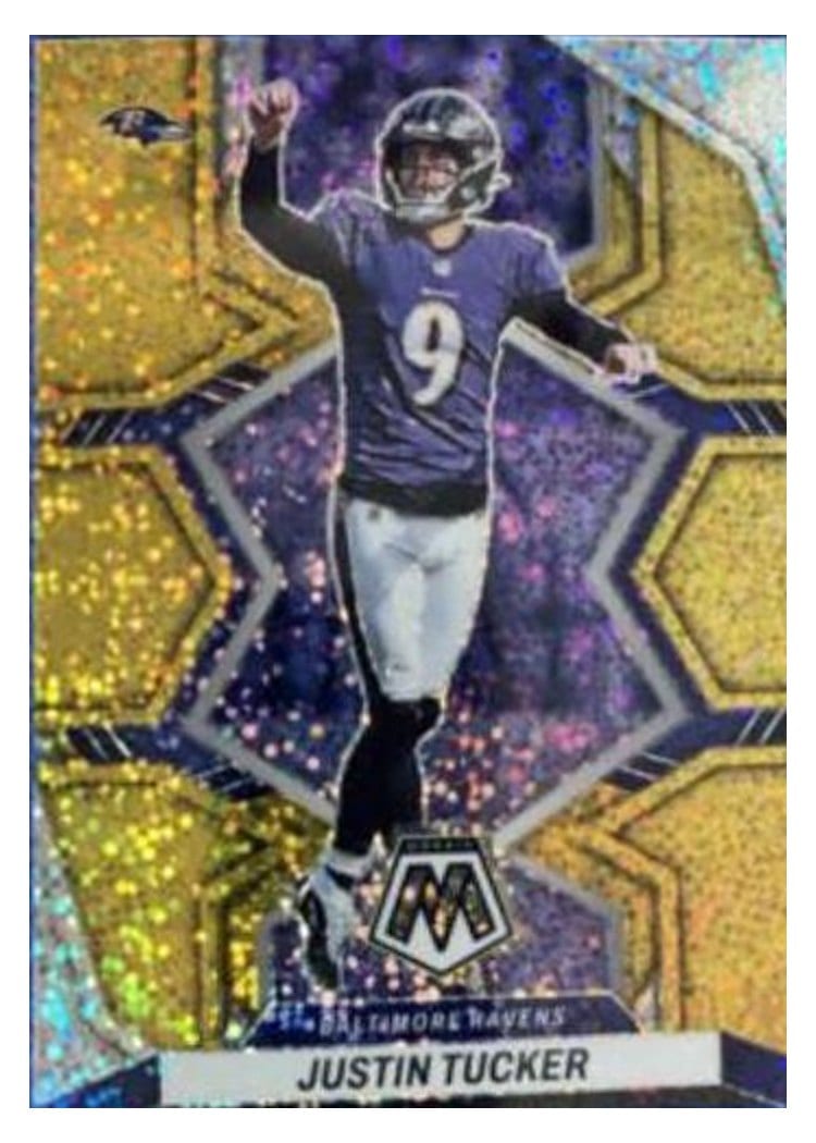 2022 Panini Mosaic Base Set Justin Tucker #18 card