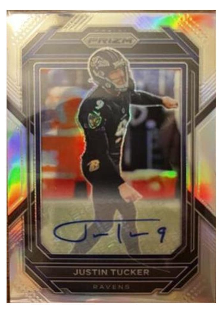 2022 Panini Prizm Base Set Justin Tucker #26 card