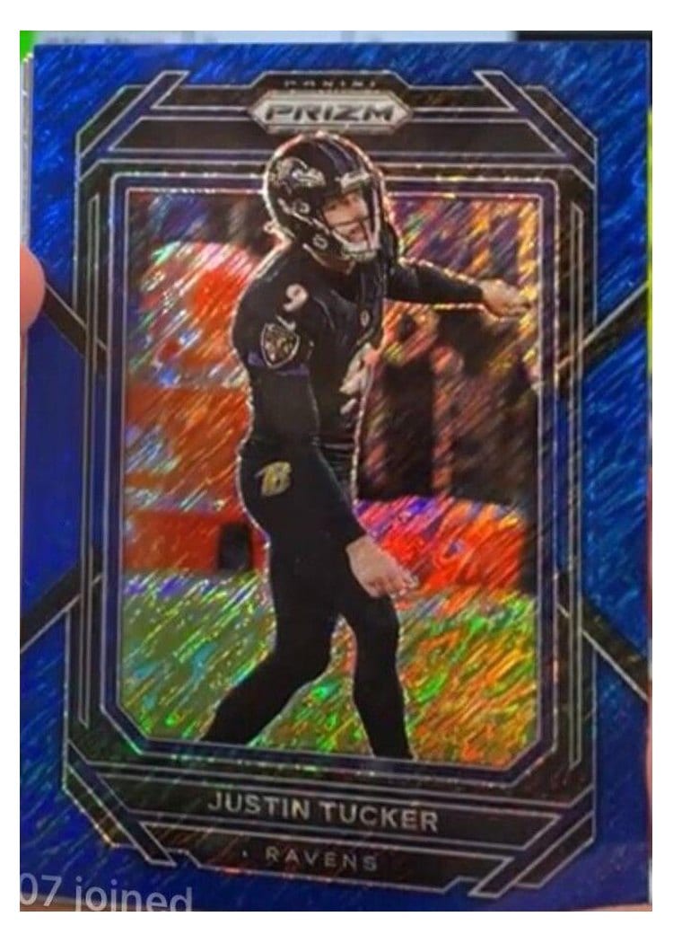 2022 Panini Prizm Base Set Justin Tucker #26 card