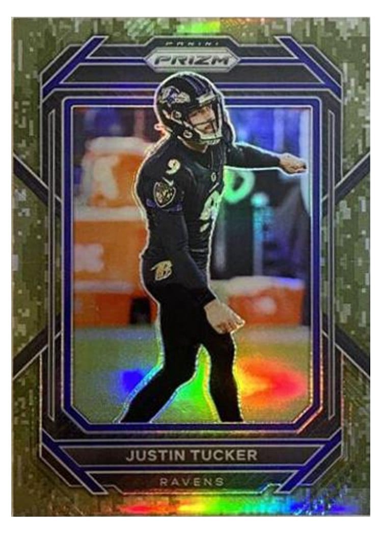 2022 Panini Prizm Base Set Justin Tucker #26 card