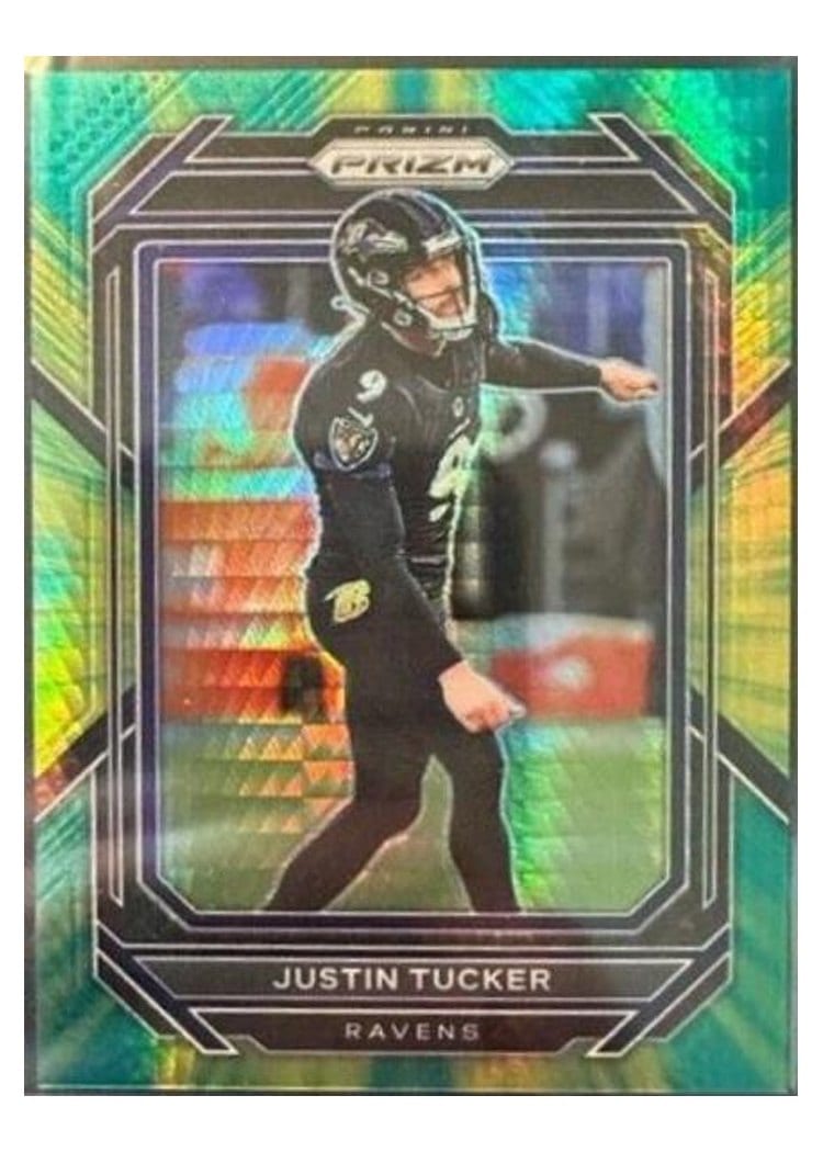 2022 Panini Prizm Base Set Justin Tucker #26 card