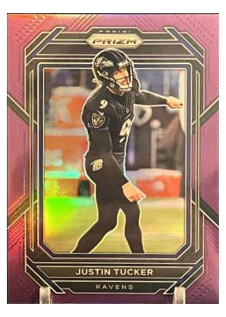 2022 Panini Prizm Base Set Justin Tucker #26 card