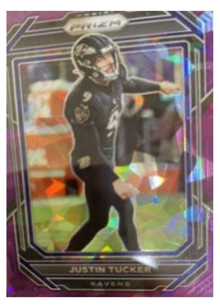 2022 Panini Prizm Base Set Justin Tucker #26 card